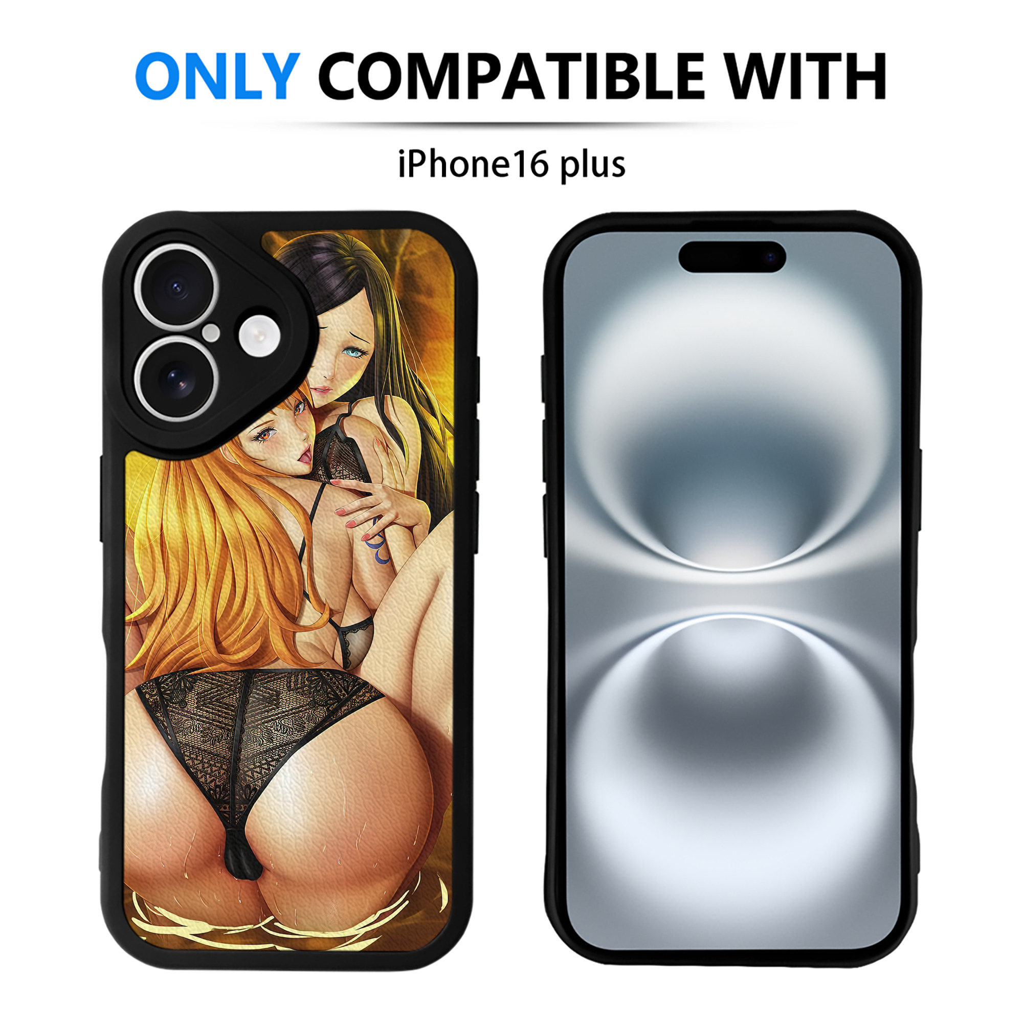 （画像用） ワンピース ONE PIECE 【iPhone 16シリーズ対応】シリコンスマホケース（レザー調） 材質：シリコン